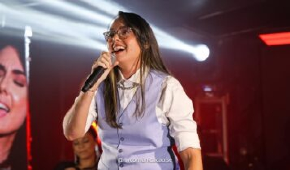 Cantora sergipana Gleyce Costa gravou seu primeiro projeto audiovisual - Foto: NV Comunicação
