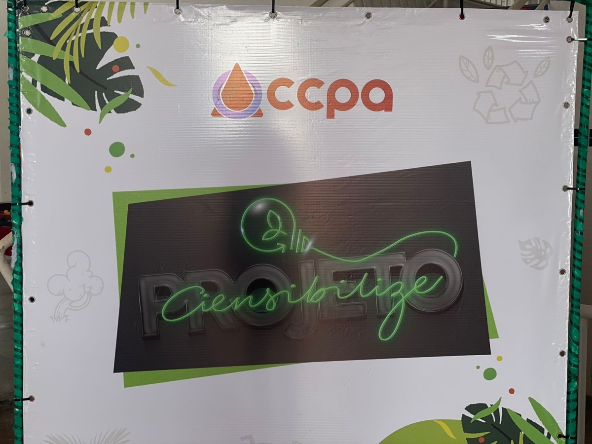 Colégio recebe Ecoponto para objetos de papel recicláveis - Foto: Assessoria de Comunicação
