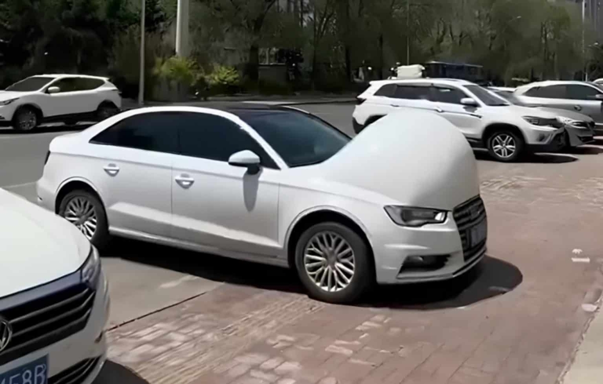 Por que alguns carros estão "inchando" na China? - Foto: Reprodução/Redes sociais (X)
