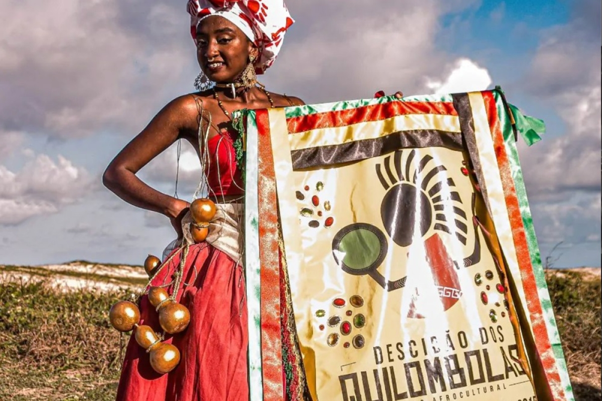Descidão dos Quilombolas é uma das atrações da Feira do Mangaio Negro no Shopping Jardins - Foto Arquivo Descidão
