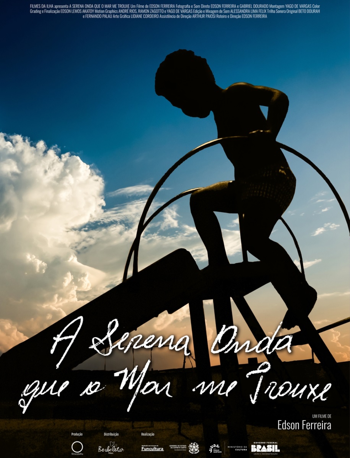 Poster "A Serena Onda Que o Mar me Trouxe" - Imagem: Divulgação
