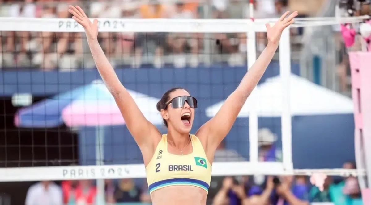 Duda Lisboa, durante a Olimpíada de Paris 2024 - Foto: Divulgação/Gaspar Nóbrega/COB
