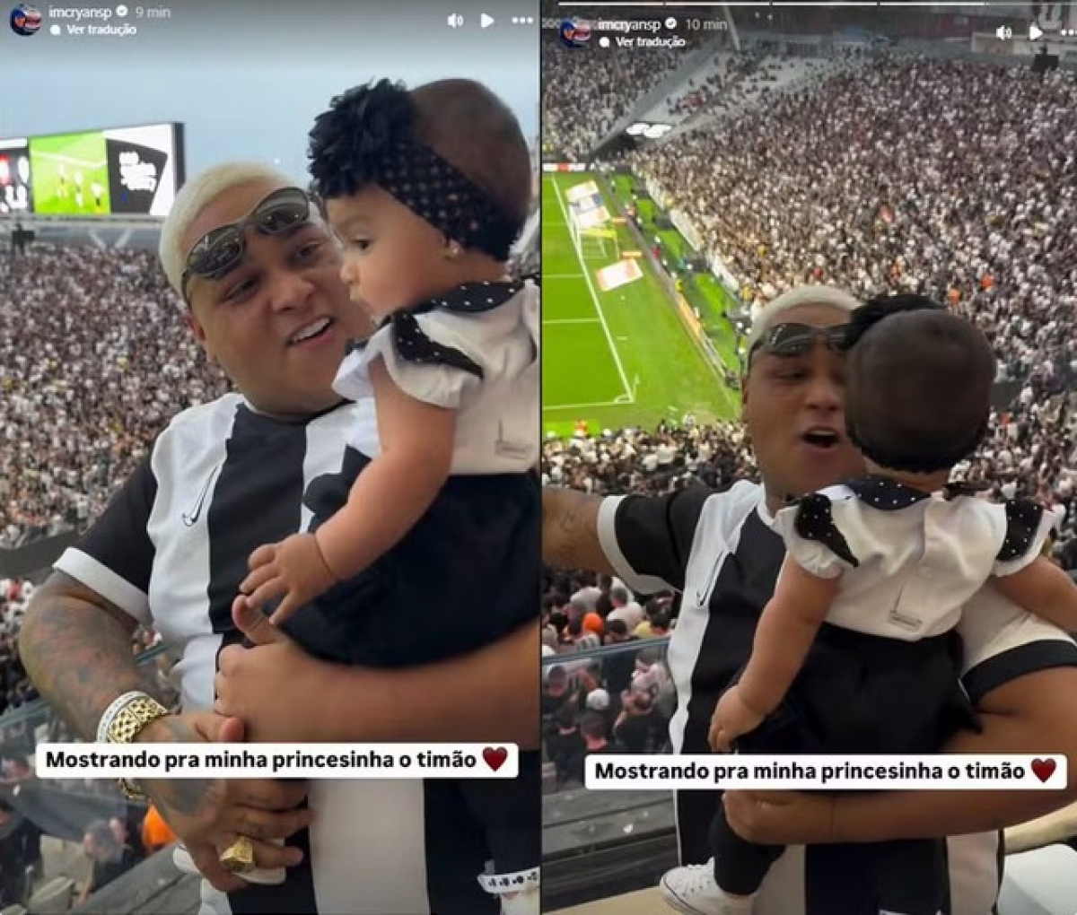 Anunciado no Rock in Rio, Ryan SP não aparece em show e posta foto em jogo do Corinthians �?? Foto: Reprodução/Instagram 