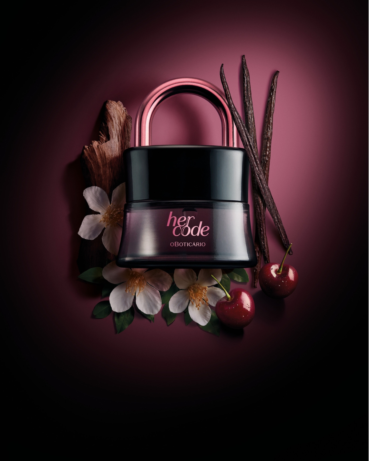 O Boticário apresenta Her Code Touch, fragrância que inspira o prazer feminino pelo toque - Foto: Assessoria O Boticário
