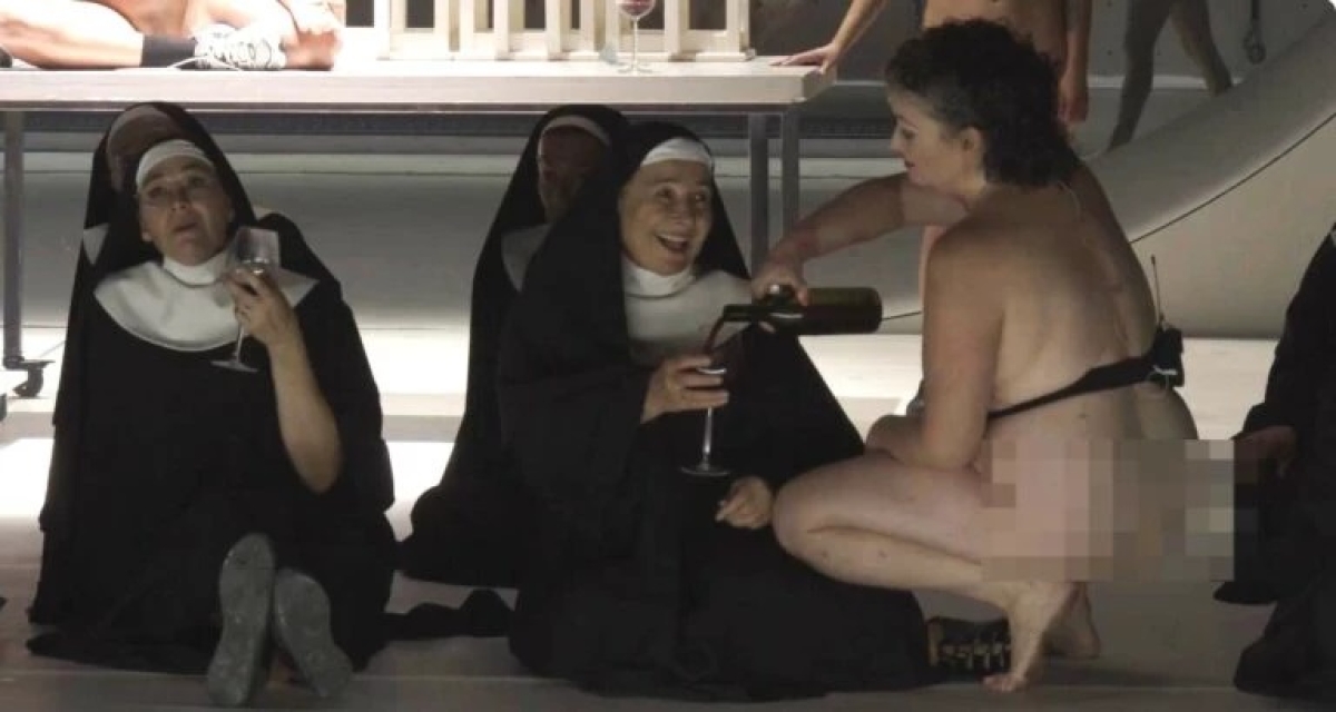 �?pera Sancta está causando polêmica - Foto: Reprodução/YouTube Staatsoper Stuttgart
