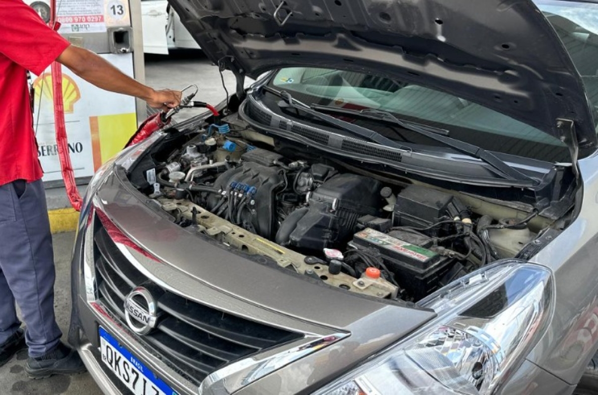 Sergas orienta motorista sobre o uso do GNV com segurança - Foto: Ascom | Sergas
