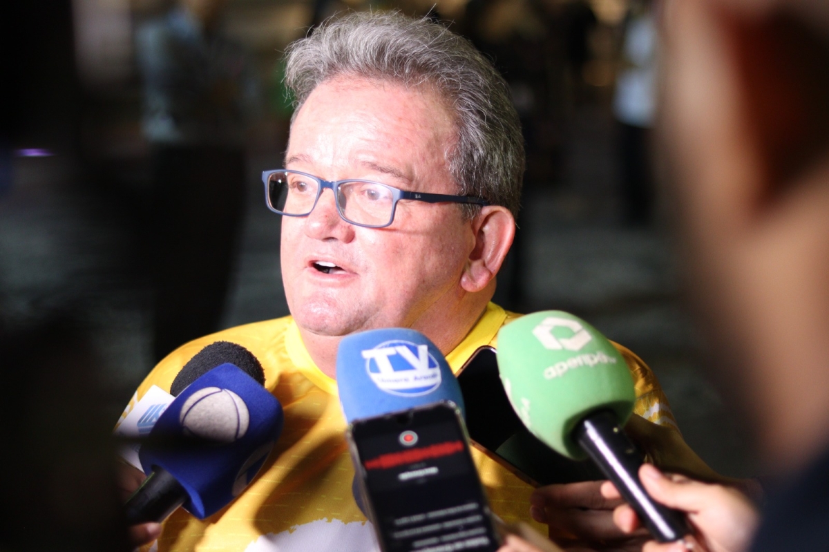 Marcos Andrade, presidente do Sistema Fecomércio-Sesc-Senac, abre a Semana da Sergipanidade - Foto: Livyan Holanda
