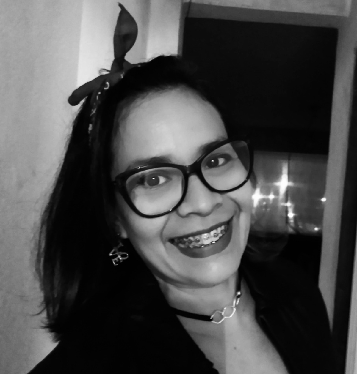 Shéron Morales, discente do DMU-UFS e diretora do fotofilme selecionado Alvorecer dos negros no Brasil - Foto: : Divulgação
