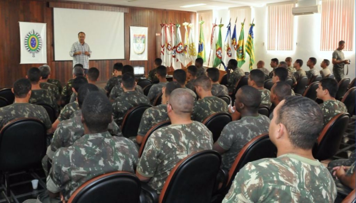 Militares do 28� BC participam de capacita��o (Foto: Assessoria Sebrae/SE)