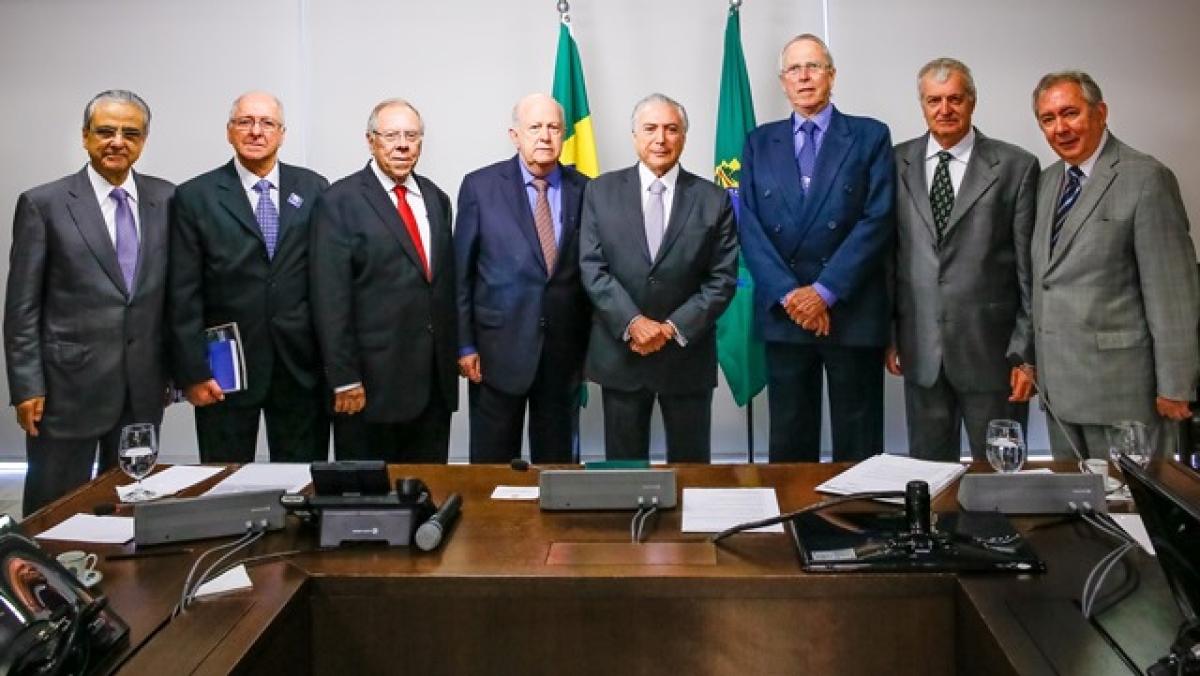 Fies/Sergipe representa ind�stria sergipana em reuni�o com Michel Temer (Foto: Marcos Corr�a/Assessoria Fies/SE)
