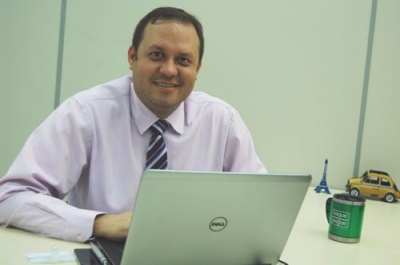 O gerente da �rea de Canais e Marketing do Banese, �divam Clinger (Foto: Daniela Reis/Banese)
