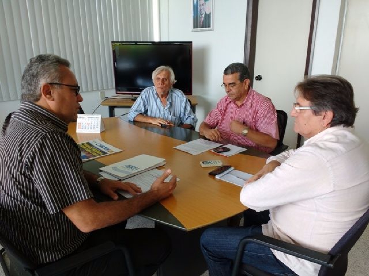 Semarh/Sergipe solicita apoio do Crea e Emdagro para realiza��o do XIII Simp�sio de Recursos H�drico (Foto: Semarh/SE)