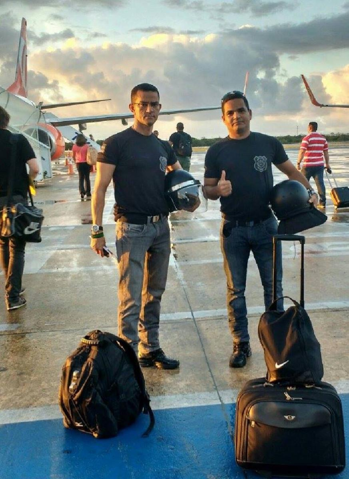 Sejuc/Sergipe envia agentes penitenci�rios para apoiar conten��o no Estado do Cear� (Foto: Sejuc/SE)