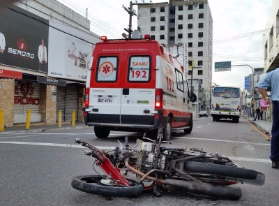 Huse encerra primeiro semestre atendendo 3.333 v�timas de acidentes motocicl�sticos (Foto: Ricardo Pinho/SES/SE)