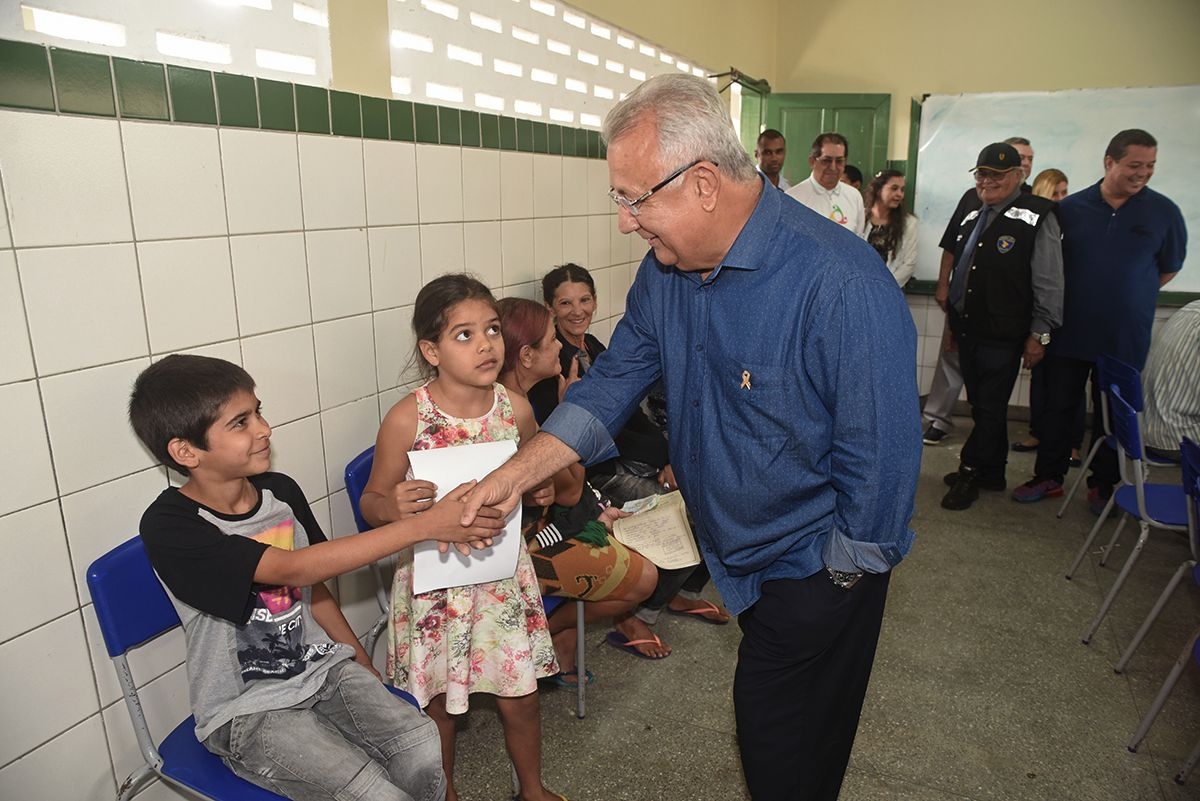 Jackson Barreto foi at� Carira verificar os trabalhos desenvolvidos pelo programa Governo em A��o em sua d�cima edi��o (Foto: Marcelle Cristinne/ASN)