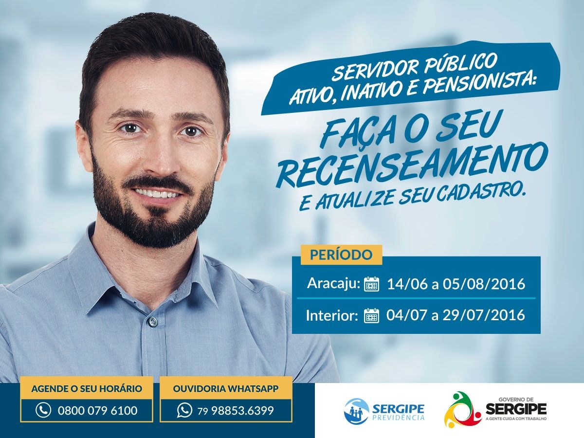 O censo se estende a todos os servidores p�blicos efetivos dos poderes executivo, legislativo e judici�rio, al�m da magistratura e do Minist�rio P�blico, conselheiros, conselheiros substitutos e procuradores do Tribunal de Contas, servidores da Defensoria