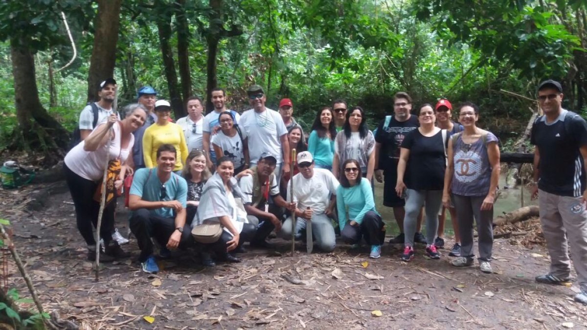 Seed/Sergipe realiza atividade de educa��o ambiental em parceria com a Semarh/Sergipe (Foto: Divulga��o/Seed/SE)