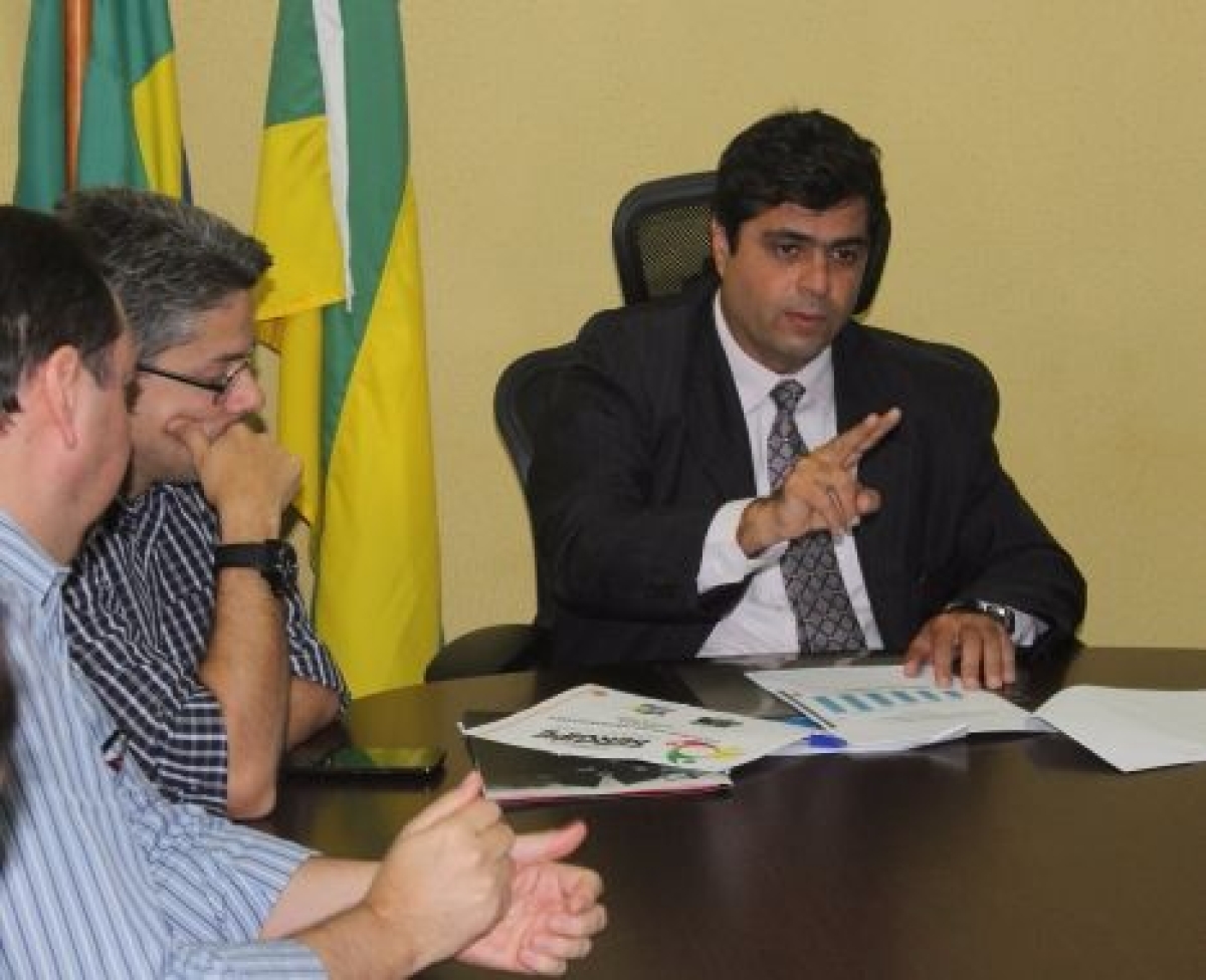 Secret�rio discute seguran�a p�blica com representantes de F�rum Empresarial  (Foto: SSP/SE)