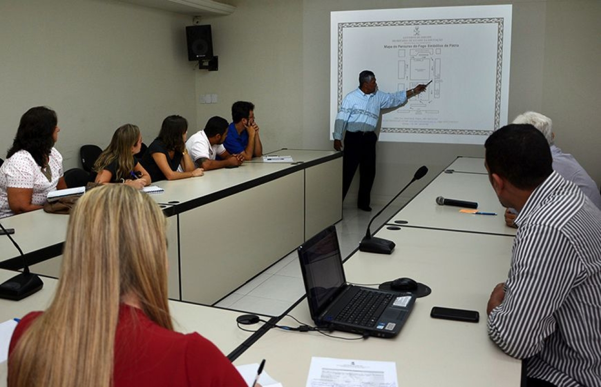 Seed/Sergipe promove reuni�o para apresentar a��es a serem desenvolvidas no dia 7 de Setembro (Foto: Maria Od�lia/Seed/SE)
