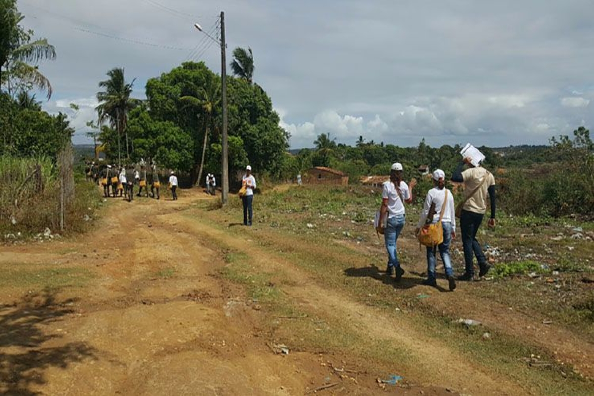 Aedes: Gl�ria, Boquim e Malhador recebem Brigada Itinerante (Foto: SES/SE)
