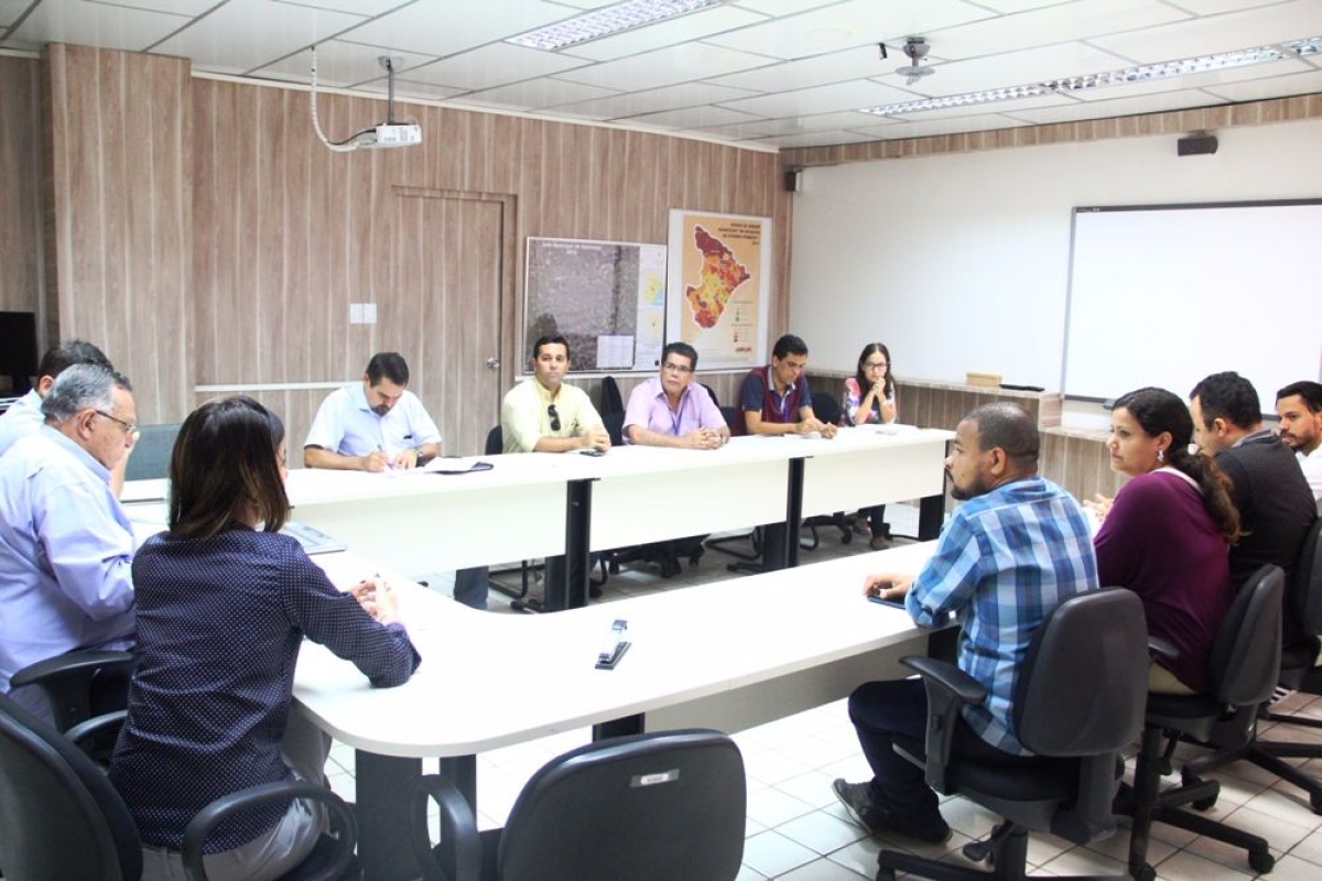 Reuni�o contou com representantes da categoria (Foto: Seplag/SE)