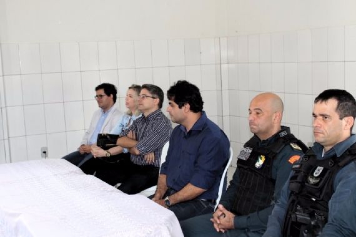 Gestores da seguran�a do Estado participam de audi�ncia p�blica em Malhador (Foto: SSP/SE)