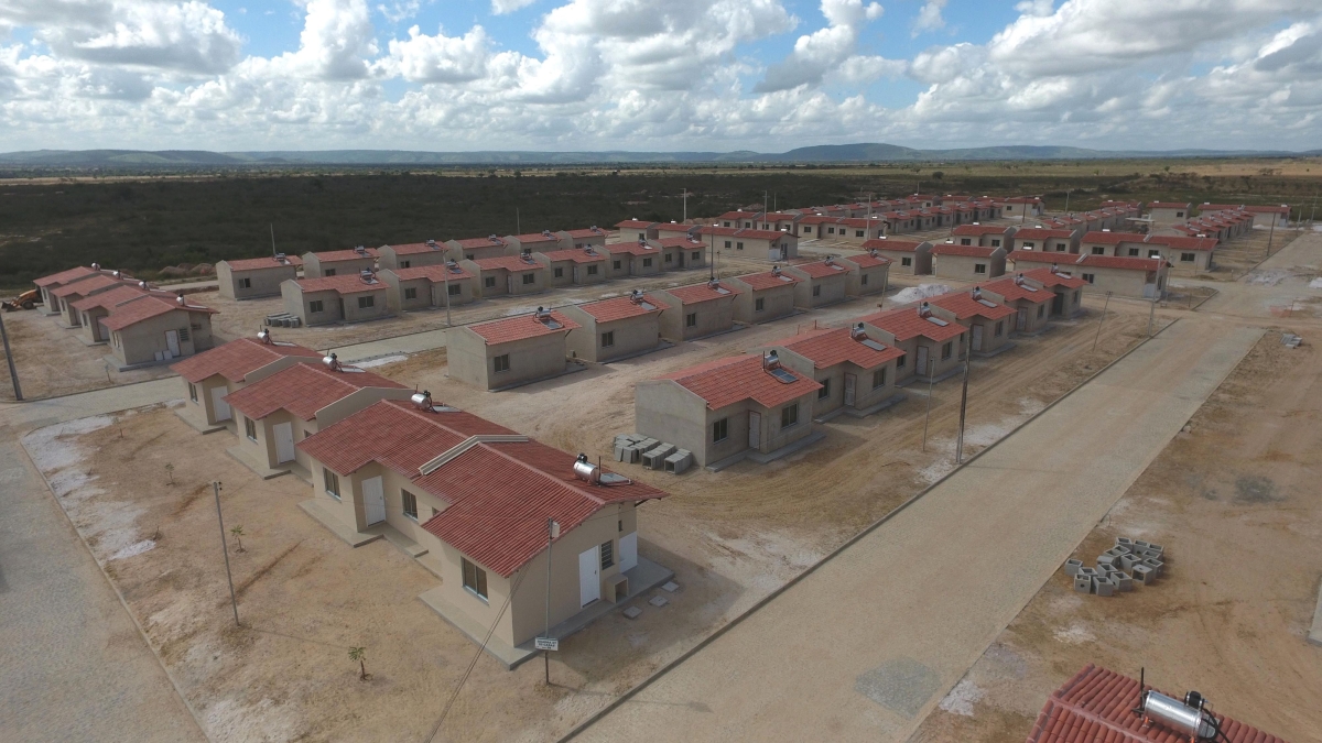 Conjuntos residenciais beneficiar�o 610 fam�lias em Tobias Barreto (Foto: Jorge Henrique/ASN)