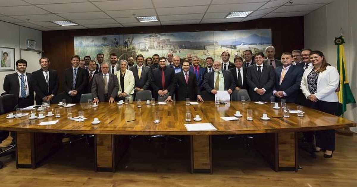 ITPS se re�ne com Inmetro e MDIC em busca de solu��es para o contingenciamento or�ament�rio (Foto:Washington Costa/ITPS)