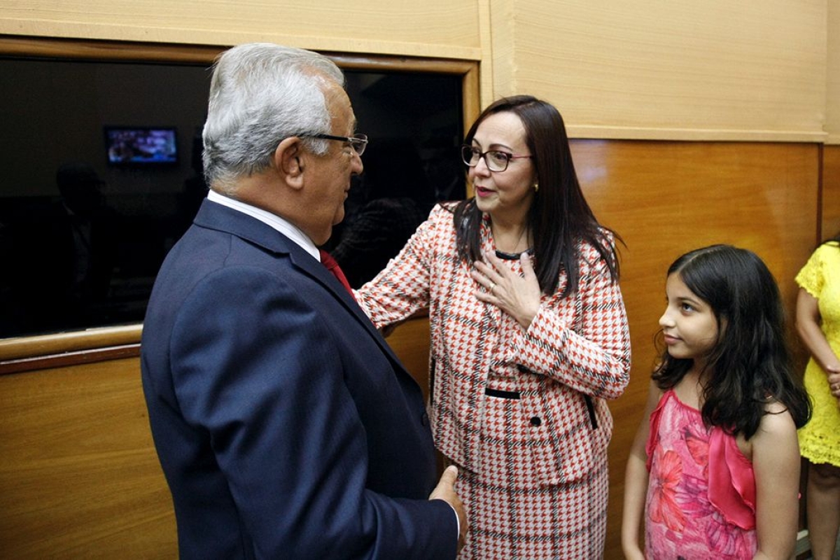 Lycia Maria Diniz Mendon�a Alves � superintendente do Hospital de Urg�ncia de Sergipe (Huse) (Foto: Victor Ribeiro/ASN)