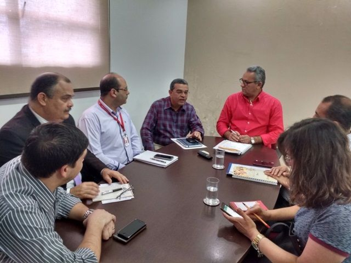 Semarh, ITPS e Sefaz discutem viabiliza��o do Programa Quali�gua (Imagem: Semarh/SE)