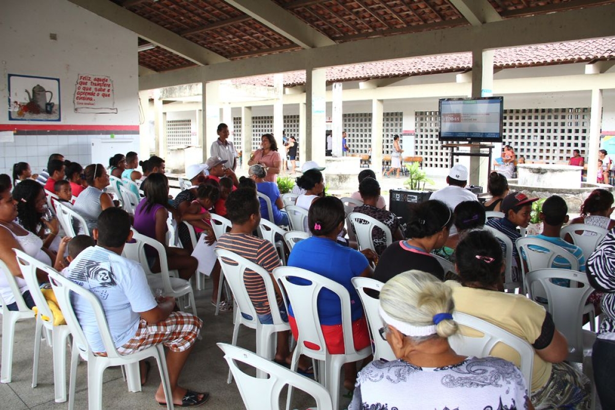 Em m�dia, 250 pessoas compareceram, por dia, ao Ceac Itinerante (Imagem: Victor Ribeiro/Seplag/SE)