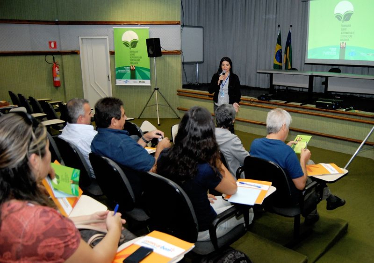 Certifica��o org�nica em debate em Sergipe (Foto: Ascom Sebrae/SE)