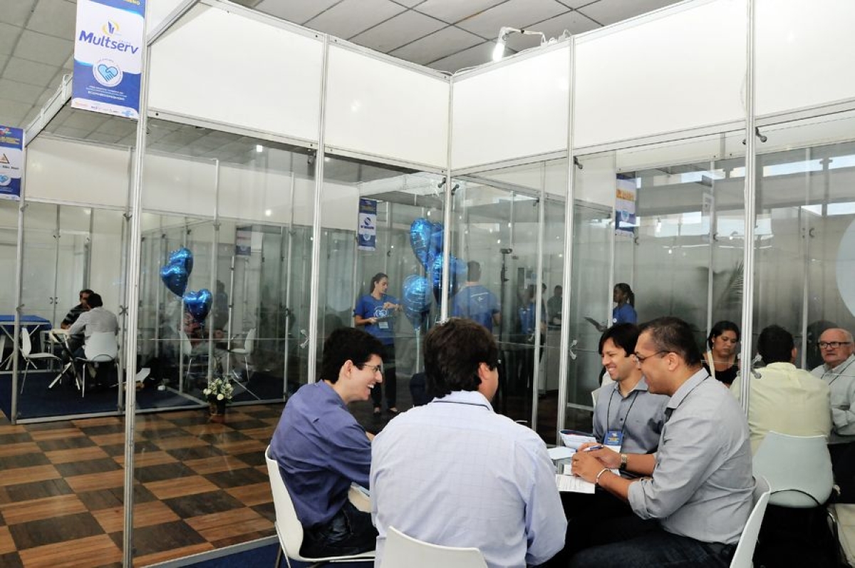 Rodada de Neg�cios promove mais de 600 encontros empresariais (Foto: Alfredo Moreira)
