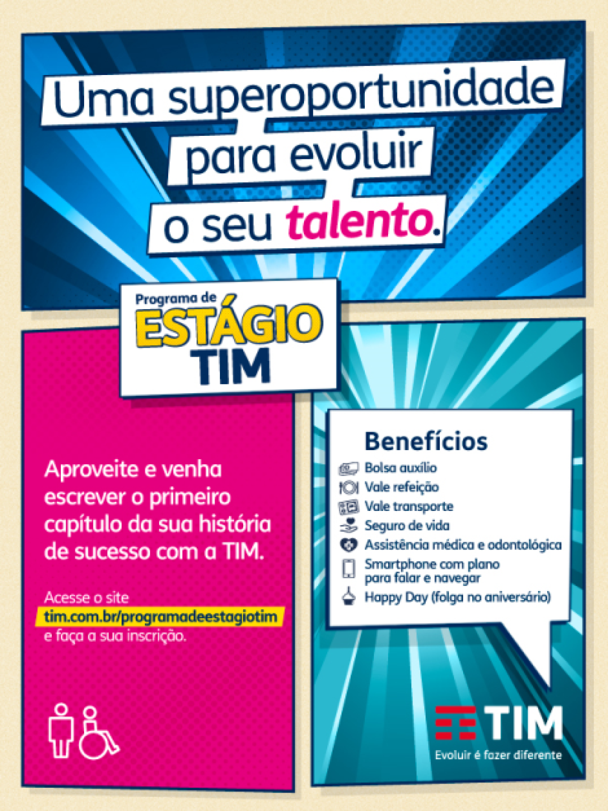 Programa de est�gio da TIM tem inscri��es abertas e oferece 200 vagas (Foto: Divulga��o/TIM)