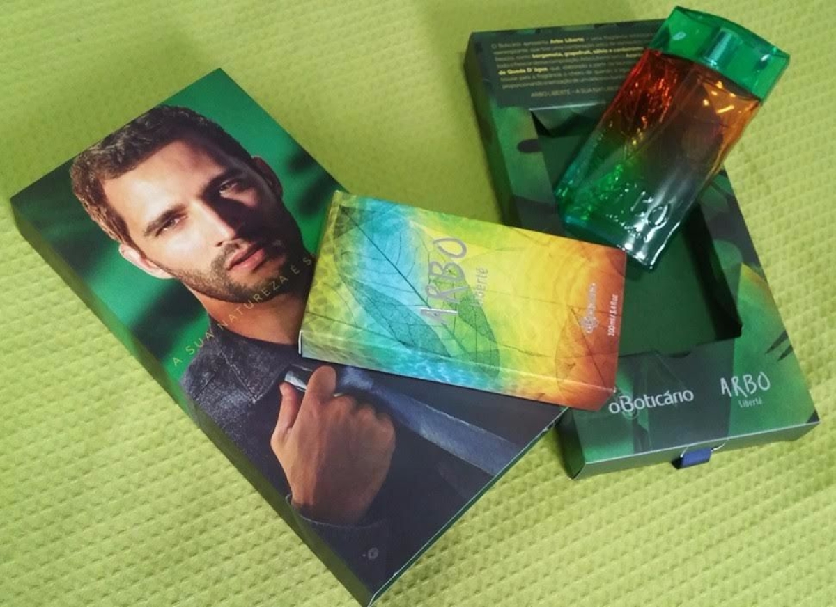 Arbo Libert�: lan�amento de O Botic�rio, para homens que querem a sensa��o de frescor e liberdade (Foto: Click Sergipe)