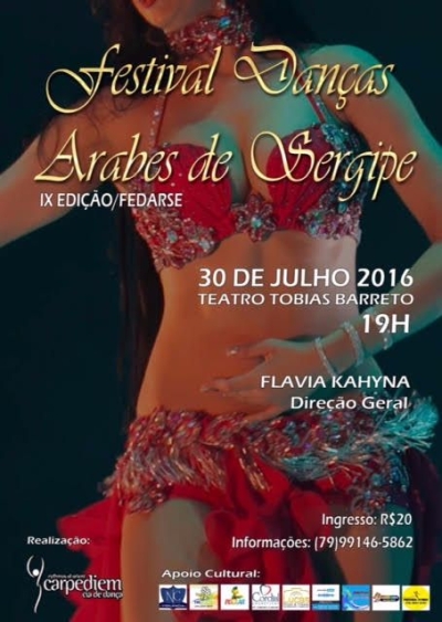 IX Festival Dan�as �rabes de Sergipe em Aracaju (Foto: Divulga��o/Cia Carpe Diem)