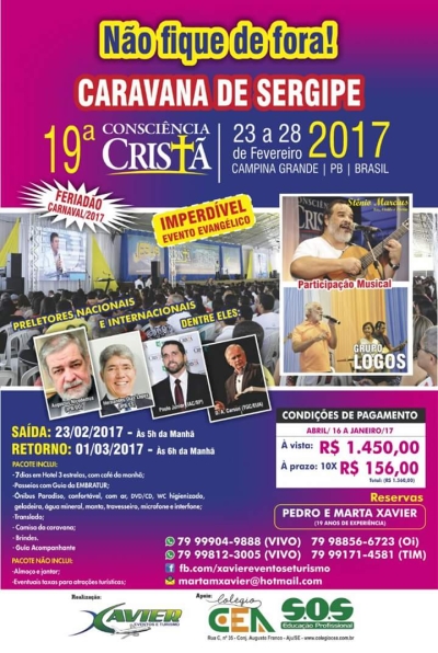 19� Encontro para a Consci�ncia Crist�  - Divulga��o/Assessoria