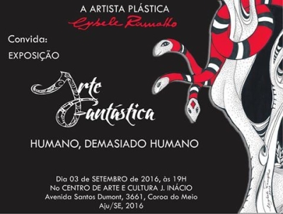A Arte Fant�stica de Cybele Ramalho em todos os tons (Imagem: Divulga��o/Assessoria do Evento)