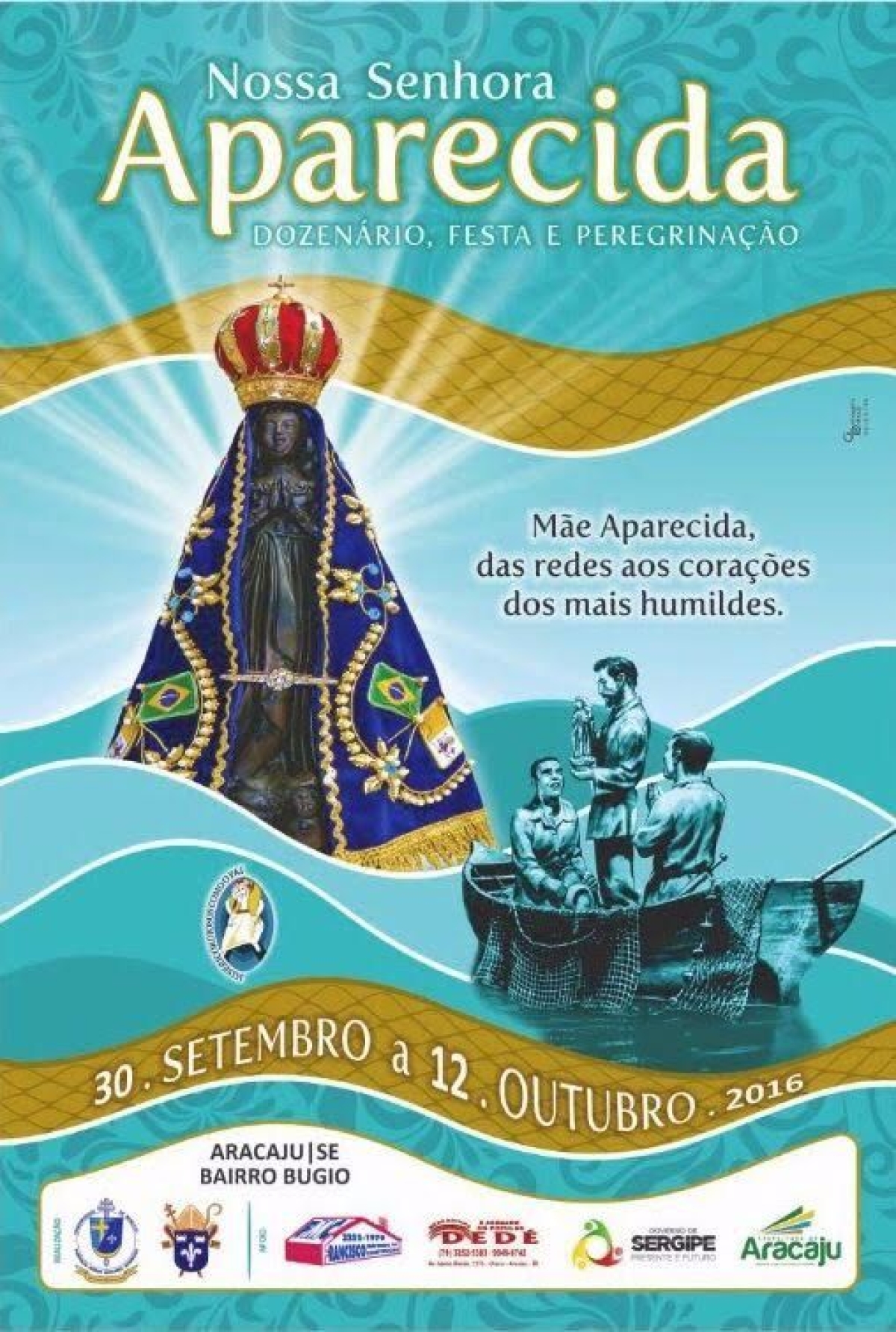 Dozen�rio, Festa e Peregrina��o de Nossa Senhora Aparecida 2016 (Imagem: Divulga��o/Assessoria do Evento)