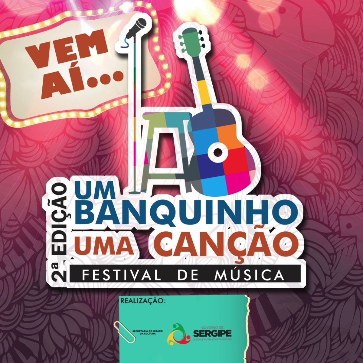 Um Banquinho, Uma Can��o (Imagem: Divulga��o/Secult/SE)