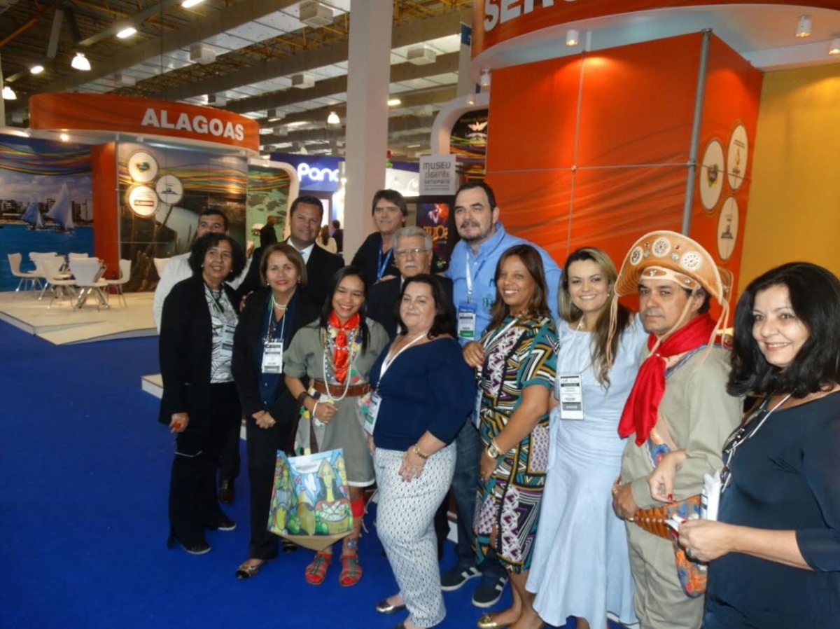 Sergipe presente na ABAV 2016, a maior feira de turismo das Am�ricas (Imagem: Assessoria Setesp/SE)
