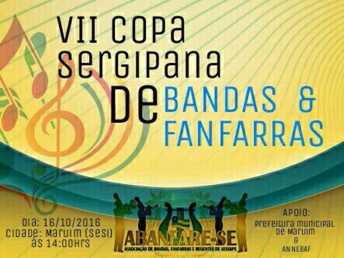 Maruim sediar� Copa Sergipana de Bandas e Fanfarras (Imagem: Assessoria Prefeitura de Maruim)