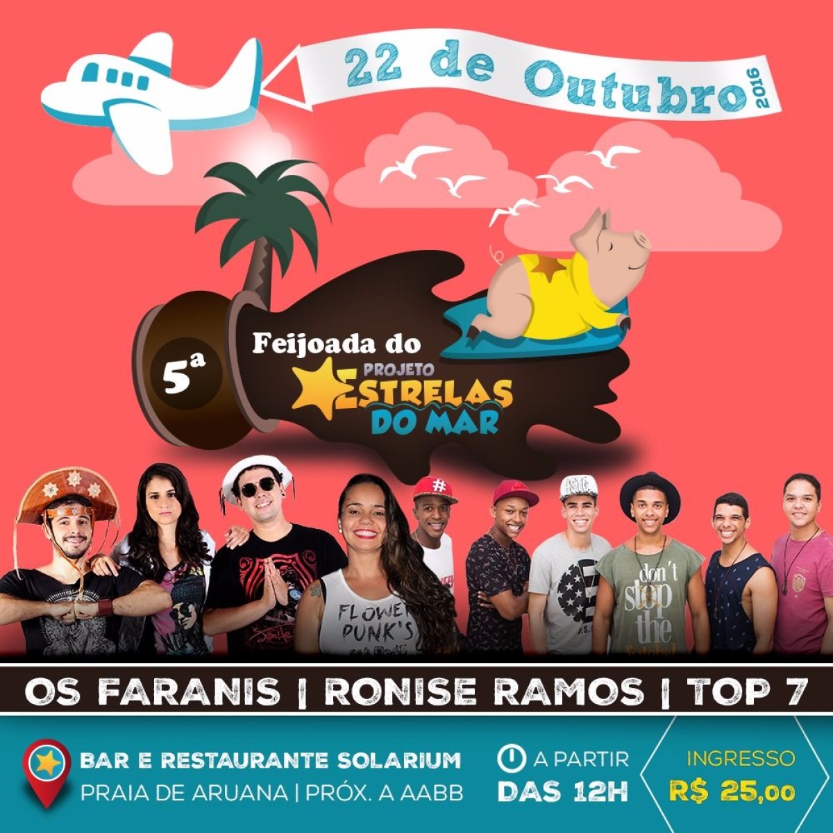 Feijoada do Projeto Estrelas do Mar (Imagem: Divulga��o/Assessoria do Evento)