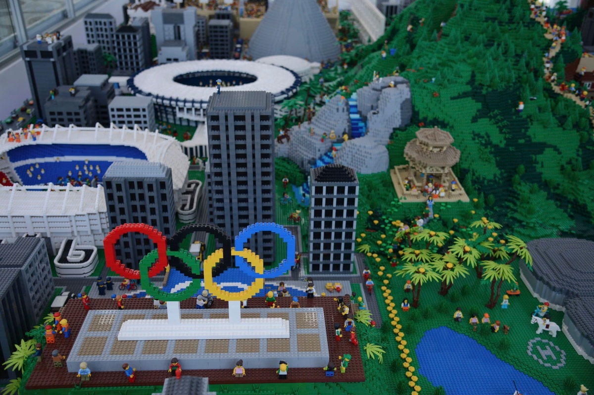 Dinamarca monta no Rio de Janeiro maior maquete de lego da Am�rica Latina (Foto: T�nia R�go/Ag�ncia Brasil)