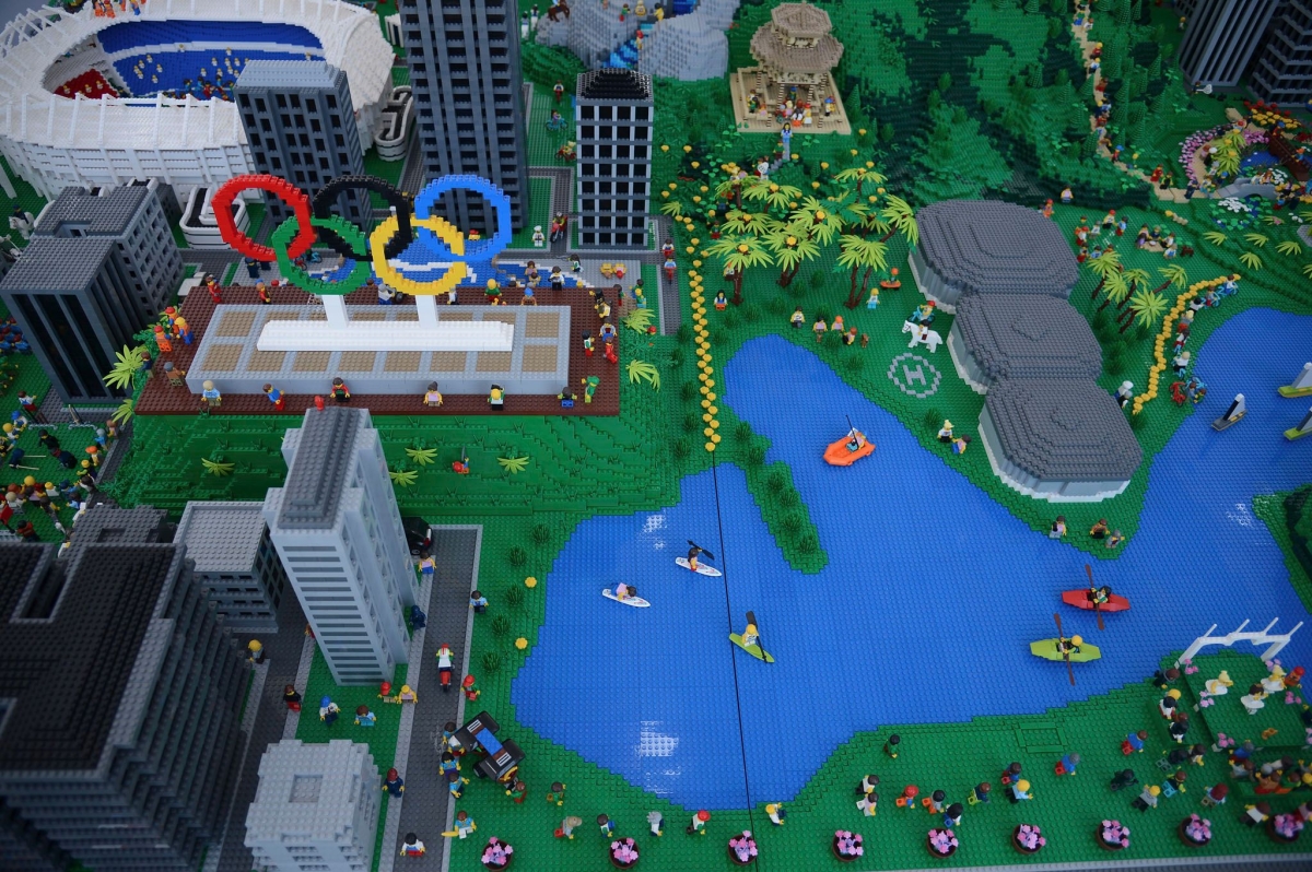 Dinamarca monta no Rio de Janeiro maior maquete de lego da Am�rica Latina (Foto: T�nia R�go/Ag�ncia Brasil)