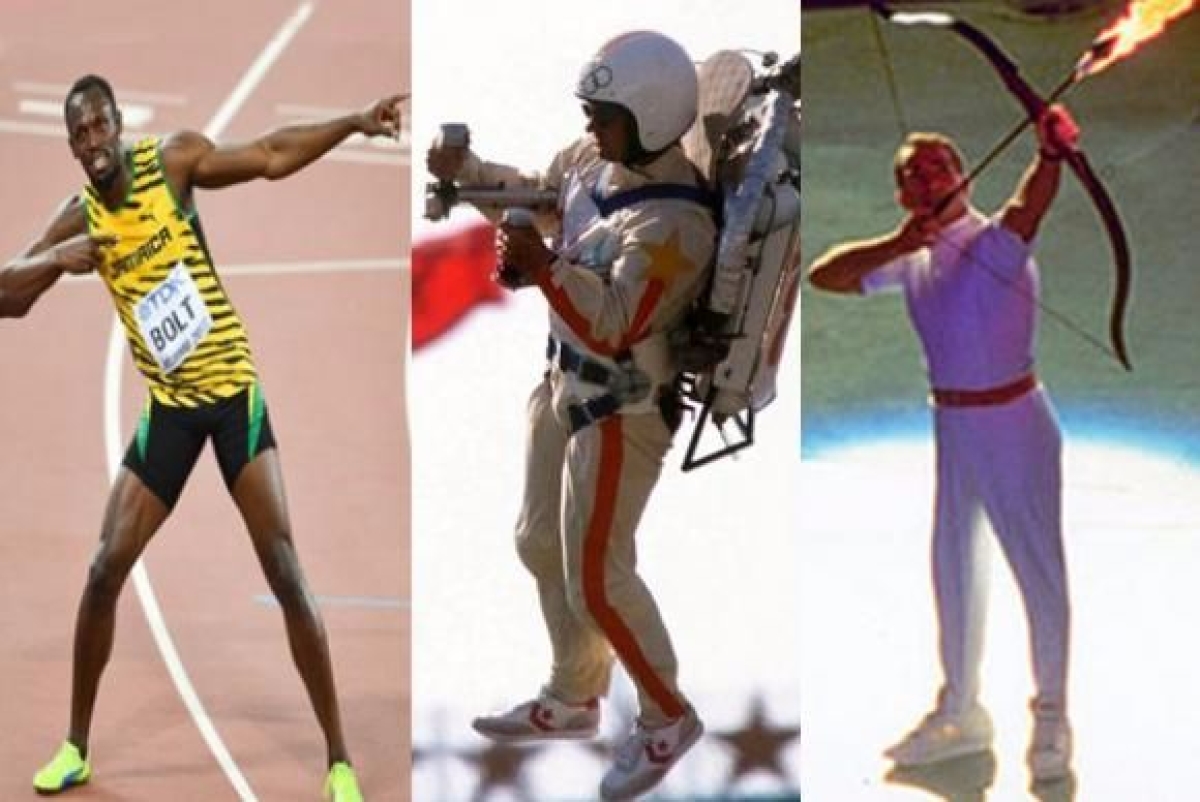 Imagens de cerim�nias de abertura de olimp�adas (Foto: Divulga��o/Ag�ncia Brasil)