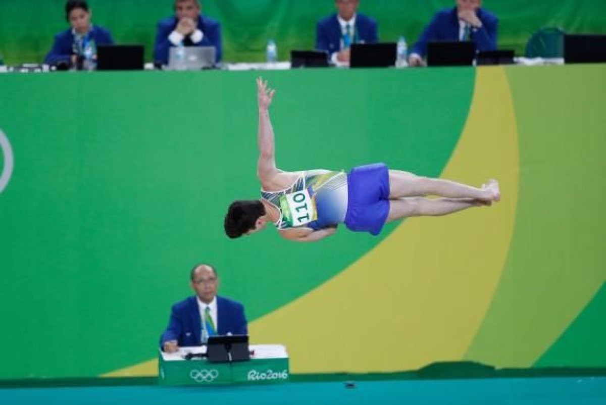 Para Diego Hyplito, o que aconteceu neste domingo � o momento mais emocionante de sua vida e ele enxerga muita gente por detr�s de seu feito (Foto: Fernando Fraz�o/Ag�ncia Brasil)