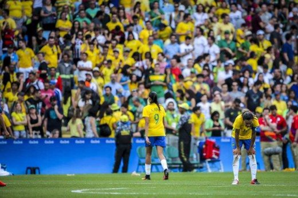 Mesmo diante da frustra��o, Marta garante que n�o faltar� empenho na busca pelo bronze (Foto: Danilo Borges/Brasil 2016)