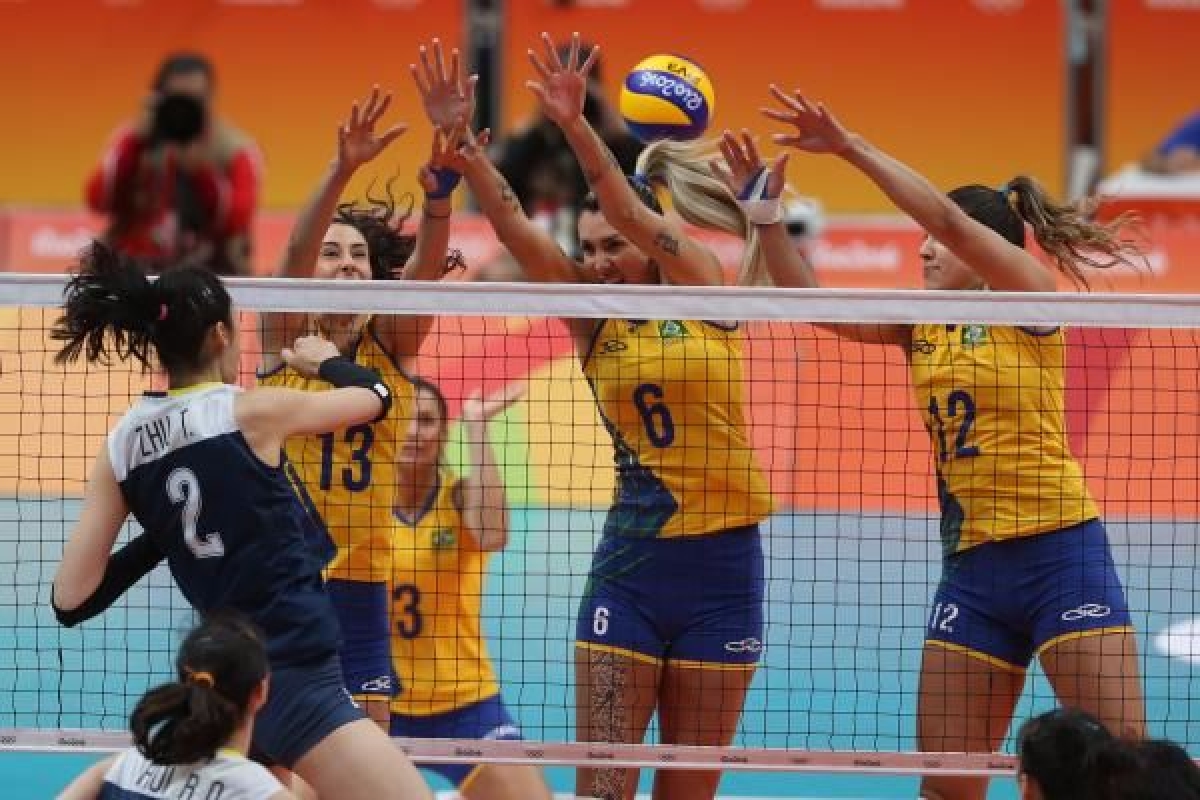Chinesas vencem e sele��o brasileira de v�lei feminino d� adeus � Rio 2016 (Foto: Celio Messias/Inovafoto)