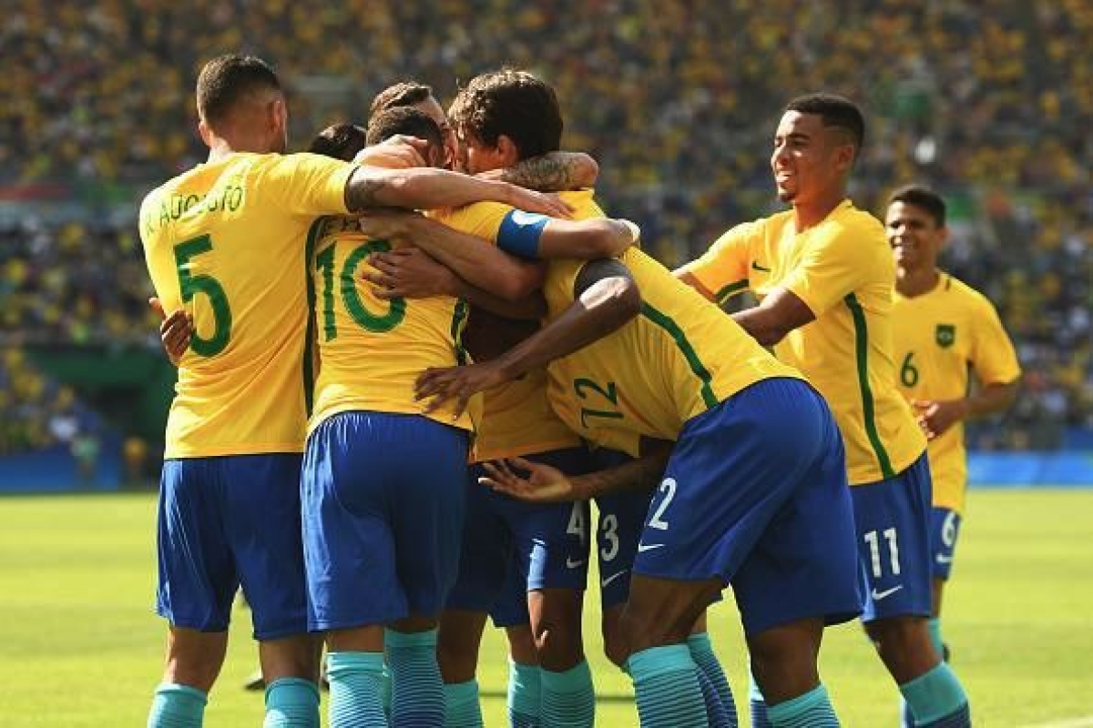 Brasil vai disputar a final ol�mpica (Foto: Getty Images)
